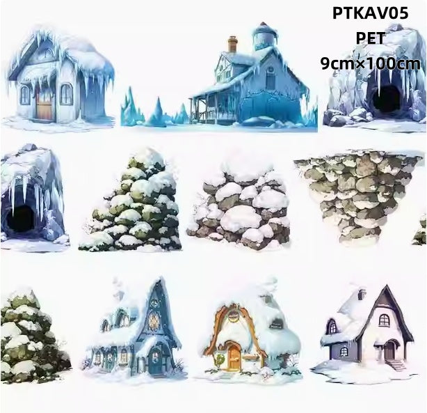 Xiao Ke Ai V ( Penguin ,Arctic animals,Igoo,Snowhouse ) 6 Styles LOOPS