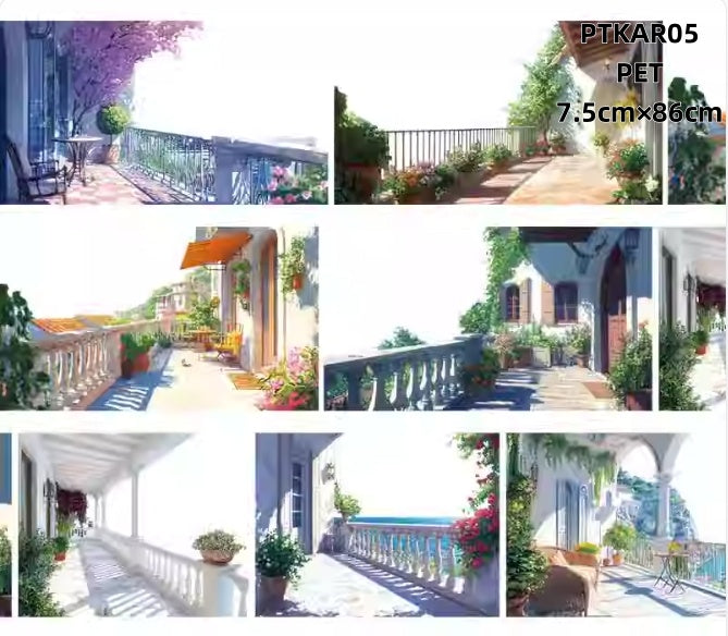 Xiao Ke Ai R ( Balcony, Sea view ,Beachside courtyard ,Gardon house ) 7 Styles  LOOPS