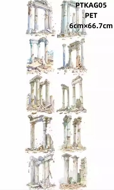 Xiao Ke Ai G ( Roman column , marble pillar ) 6 Styles LOOPS