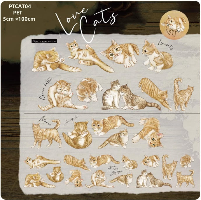 CAT TAPES  4 Styles