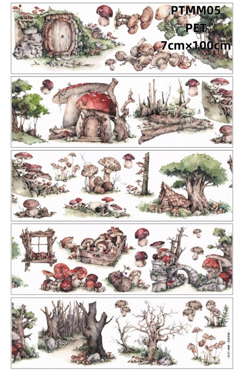 Mi Mei ( Rose, Blue rose ,Mushuroom, Mushroom house,Poker ) 7 Styles LOOPS