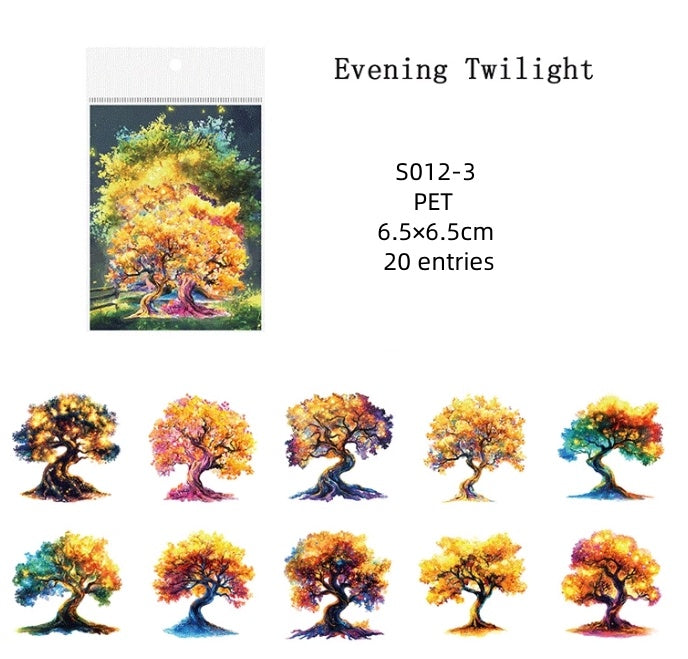 S012-Plant Landscape Stickers