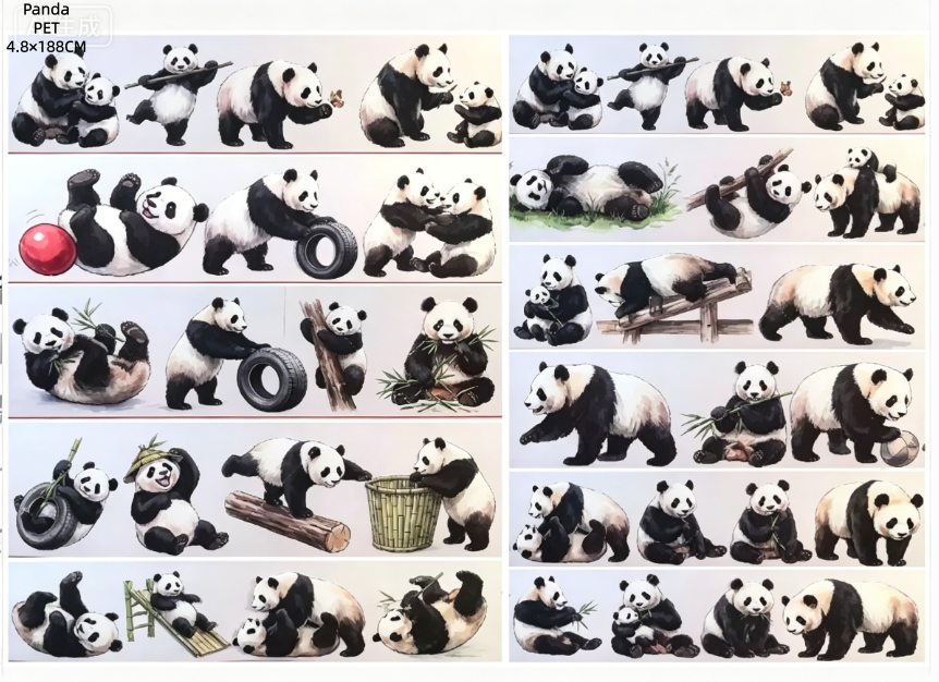 Limited Edition《Zhai Mao Ju 》Animals,Bird of prey,Forest of creatures (Loop)