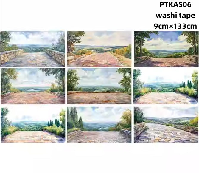 Xiao Ke Ai S ( Gardon ,Snowfield ,View ,Stone road ) 7 Styles LOOPS