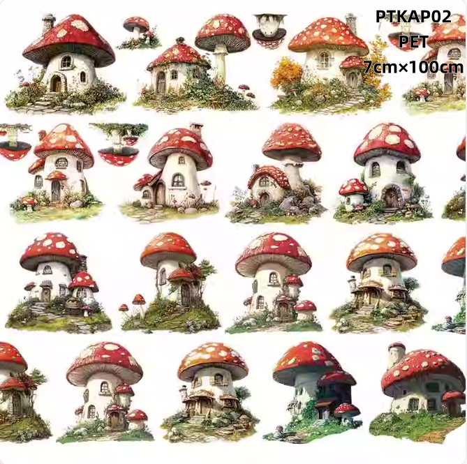 Xiao Ke Ai P ( Mushroom house ) 2 Styles  LOOPS