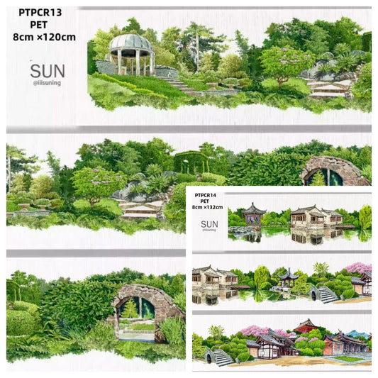 Pin Chuan Ri 13-14 ( Manor, Octagonal pavilion ) 2 Styles LOOPS