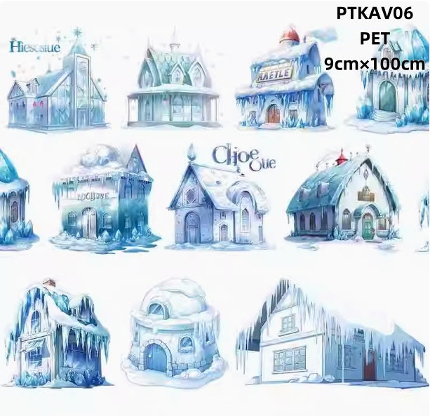 Xiao Ke Ai V ( Penguin ,Arctic animals,Igoo,Snowhouse ) 6 Styles LOOPS