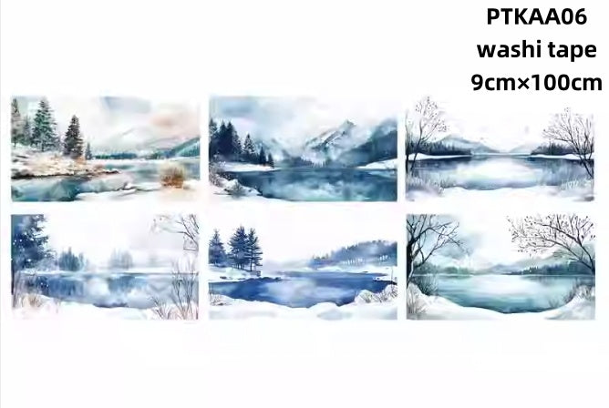 Xiao Ke Ai A ( Snow Town ， Snow Scenery ) 7 Styles LOOPS