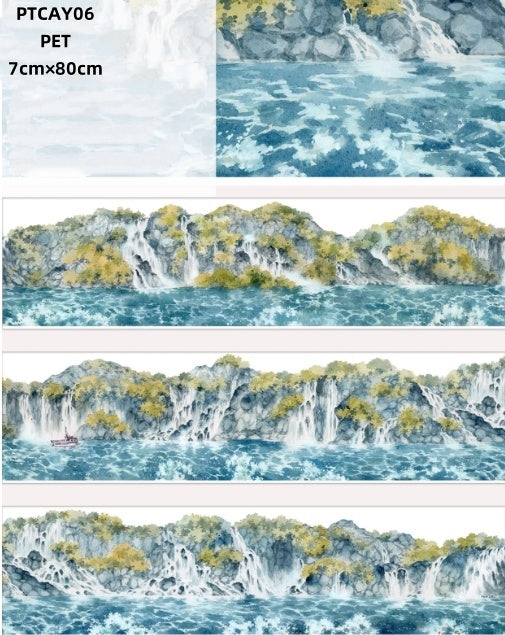 Chang An Yue A ( Lhasa , Falls ,Landscape ,The South Pole ) 7 Styles LOOPS