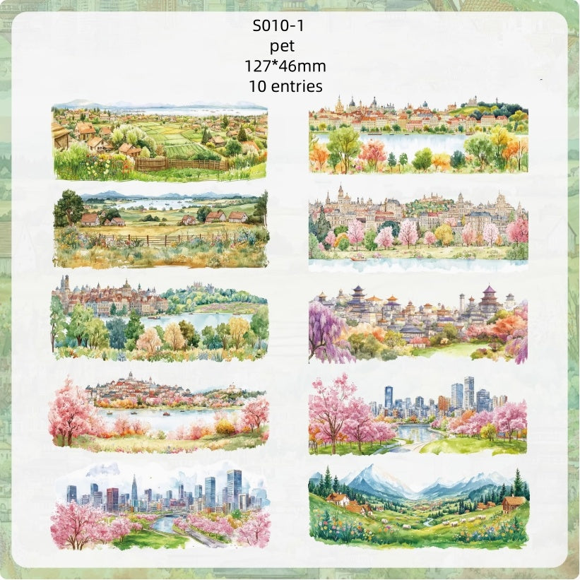 S010-Season Market Era Sticker 4 Styles