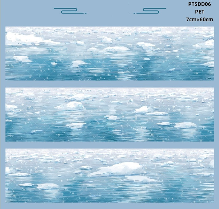 San Du Wen Chuang D (Glistening ,Lotus lake,Snow ,Rain) 6 Styles LOOPS