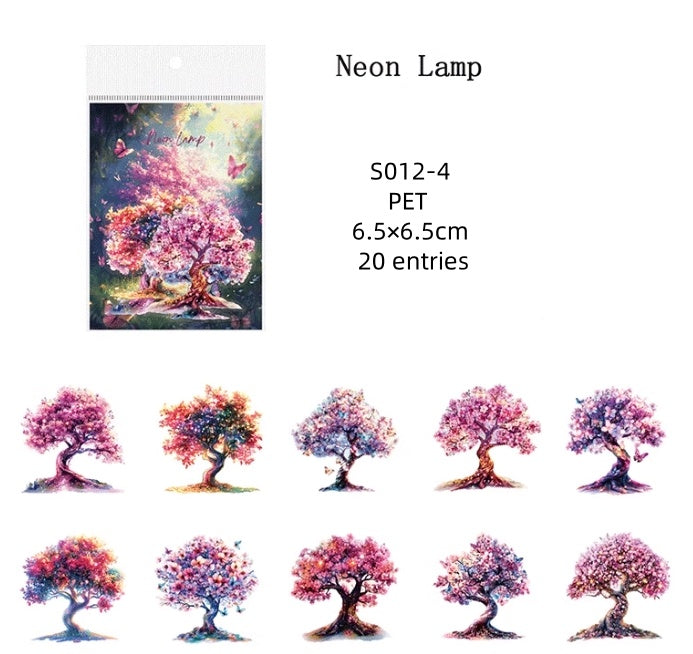 S012-Plant Landscape Stickers
