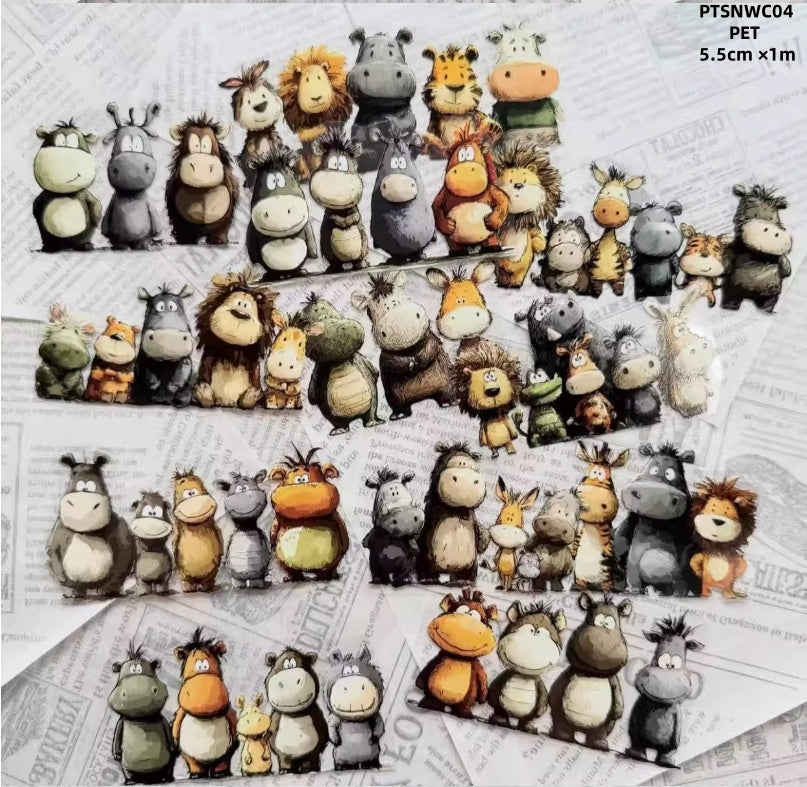 Sen Nian Wen Chuang ( Mini Animals ) 5 Styles LOOPS