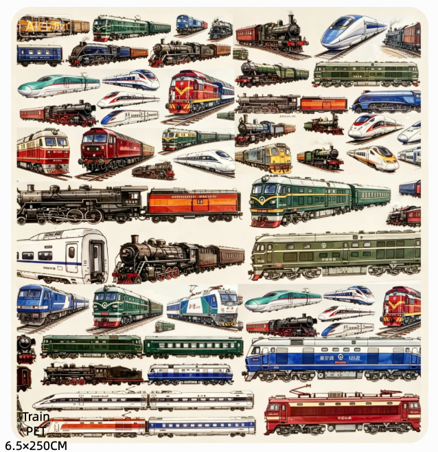 Limited Edition《Zhai Mao Ju 》Transportation vehicls,Road signs,street lamps (Loop)