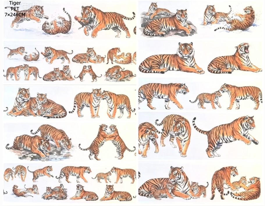 Limited Edition《Zhai Mao Ju 》Animals,Bird of prey,Forest of creatures (Loop)