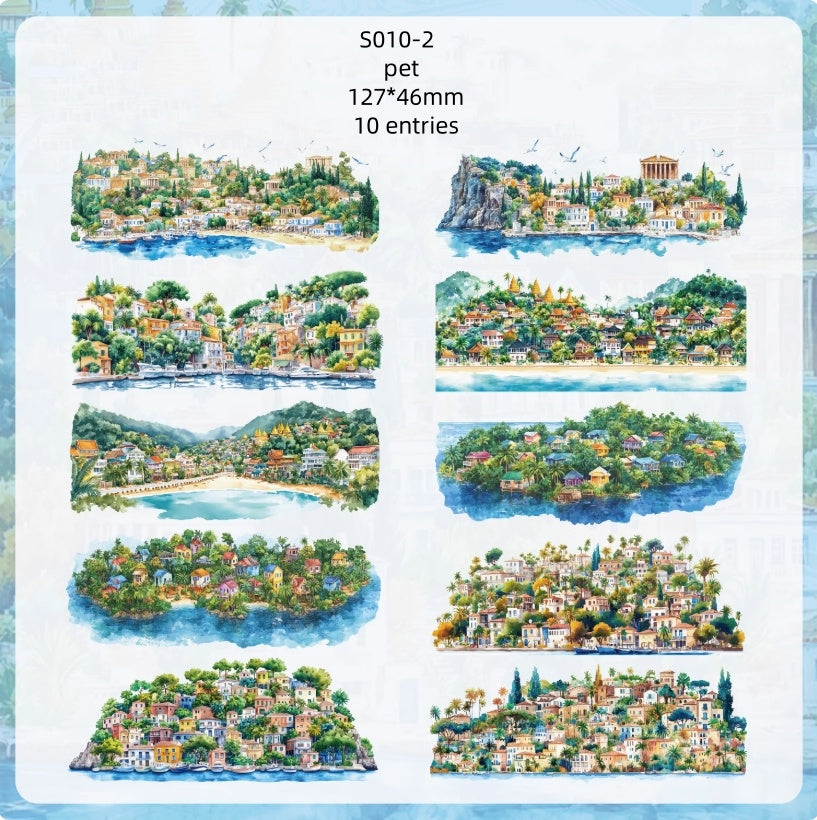 S010-Season Market Era Sticker 4 Styles