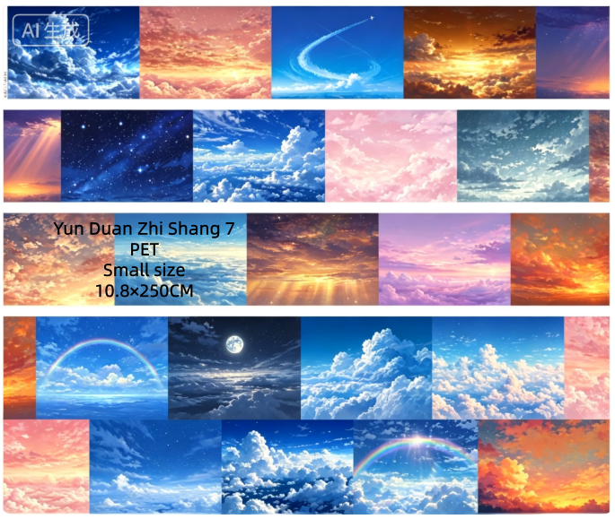 Limited Edition《Zhai Mao Ju 》Autumn scenery ,Sky (Loop)