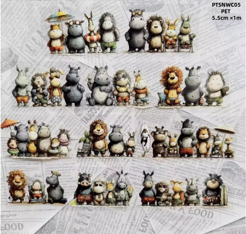 Sen Nian Wen Chuang ( Mini Animals ) 5 Styles LOOPS