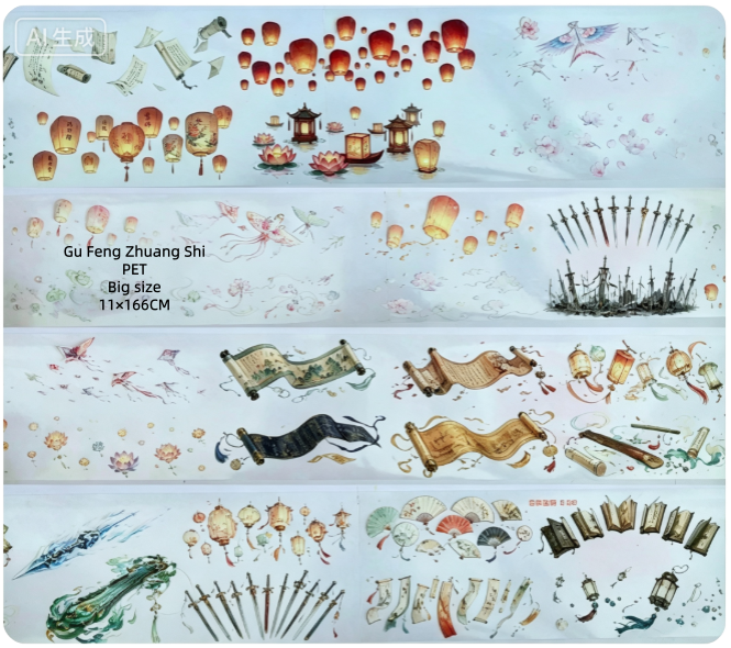 Limited Edition《Zhai Mao Ju 》Traditional style decoration,Modern decoration (Loop)