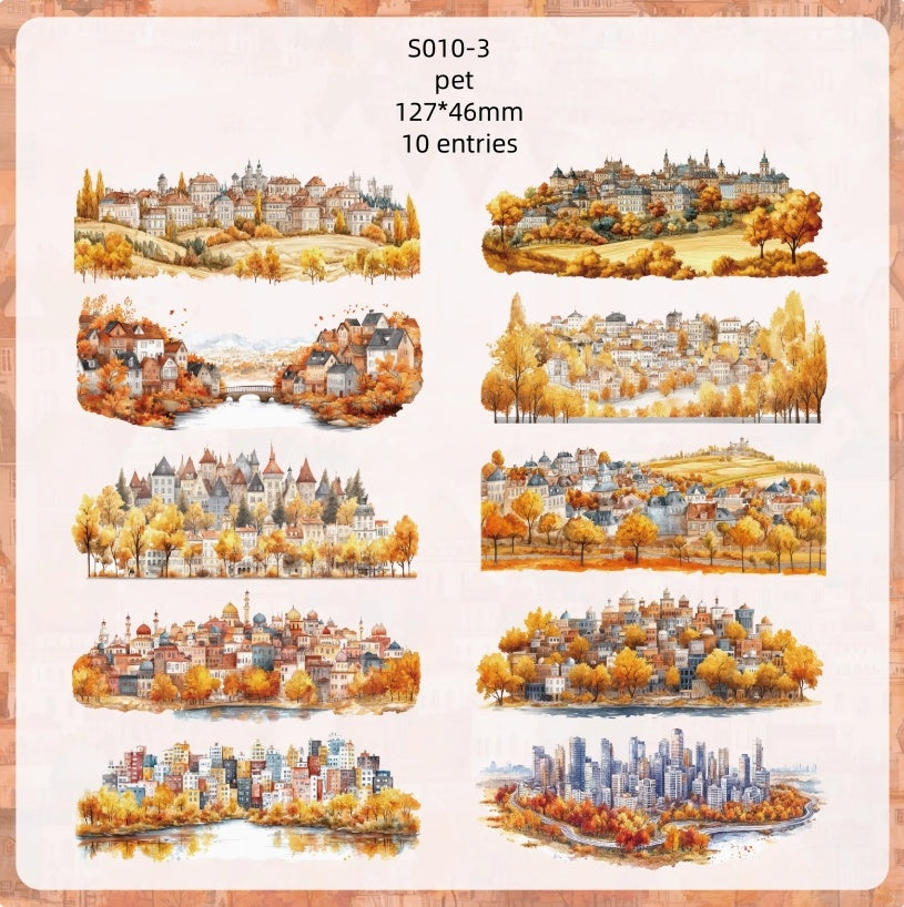 S010-Season Market Era Sticker 4 Styles