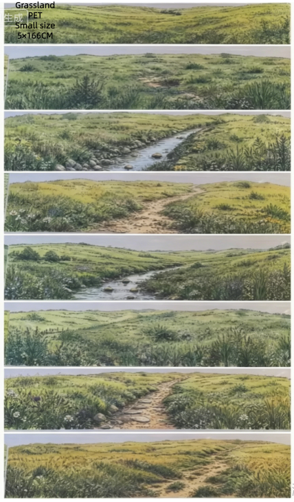 Limited Edition《Zhai Mao Ju 》Grassland and Lawn (Loop)
