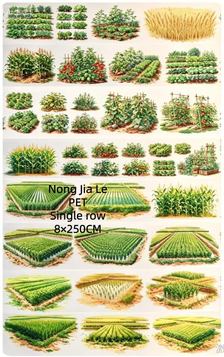 Limited Edition《Zhai Mao Ju 》Muda badjoo ,Farmland ,Vegetable fields (Loop)