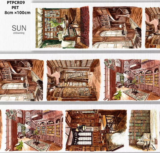 Pin Chuan Ri 09-10 ( Study ,The boss's study ,Bookshelf ) 2 Styles LOOPS