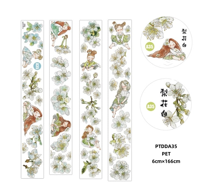 Ding Ding A1 ( chacater , sister ,girls ,clown , pear flower ) 12 Styles LOOPS