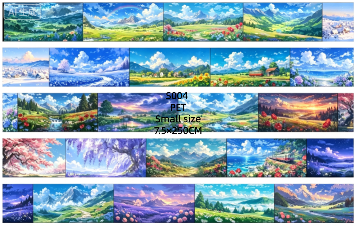Limited Edition《Zhai Mao Ju 》Autumn scenery ,Sky (Loop)