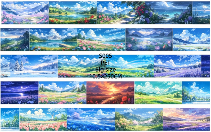 Limited Edition《Zhai Mao Ju 》Autumn scenery ,Sky (Loop)