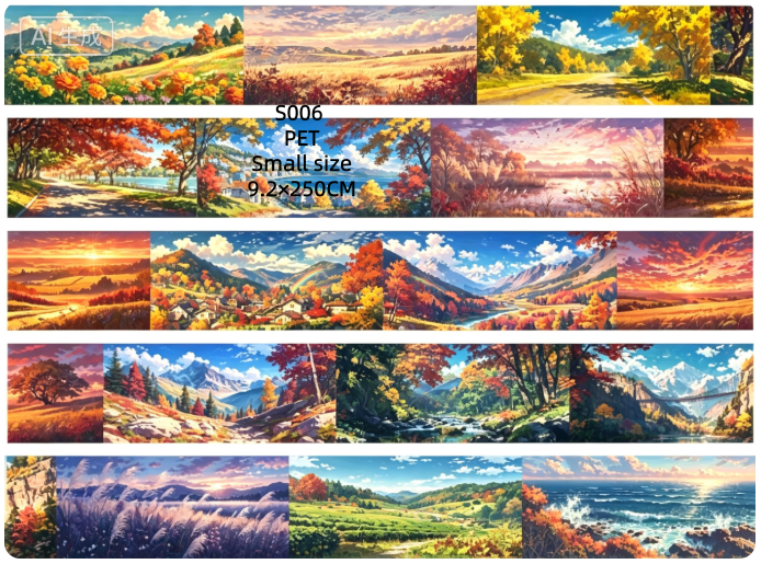 Limited Edition《Zhai Mao Ju 》Autumn scenery ,Sky (Loop)