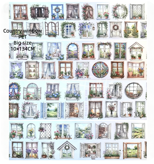 Limited Edition《Zhai Mao Ju 》External facility ,Country window,Balcony (Loop)