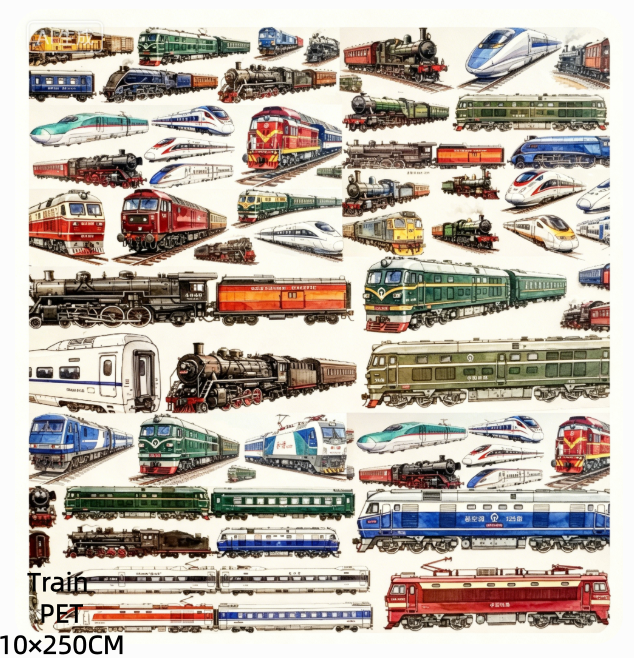 Limited Edition《Zhai Mao Ju 》Transportation vehicls,Road signs,street lamps (Loop)