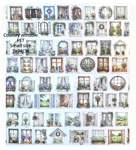 Limited Edition《Zhai Mao Ju 》External facility ,Country window,Balcony (Loop)
